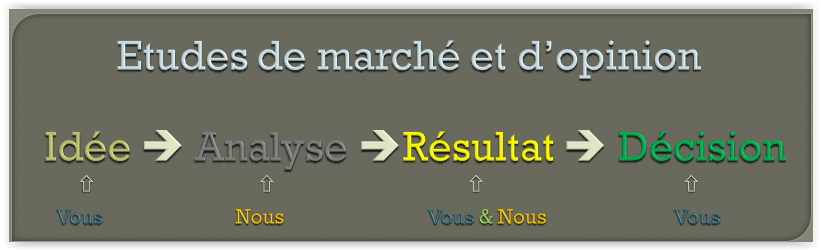 Etudes de marché et d'opinion